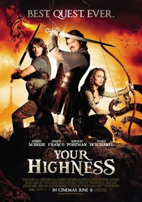 Your Highness (2011) ศึกเทพนิยายเจ้าชายพันธุ์เพี้ยน